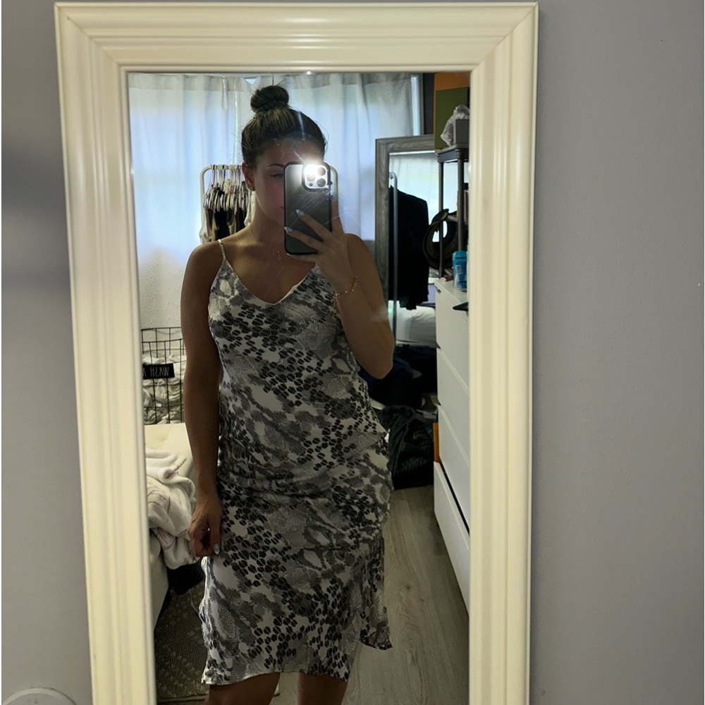 Express Snakeskin Dress